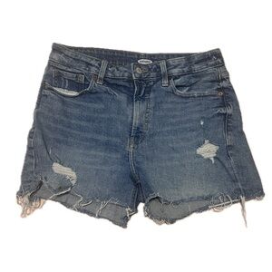 High Waist Denim Shorts
